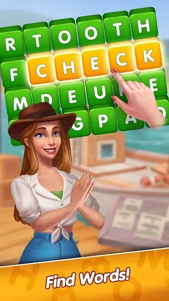 Travel Words: Fun word games (Травел Вордс) [МОД: Бесконечные деньги, Монеты и Мега MOD] Screenshot 5