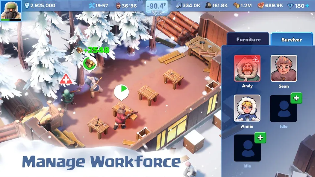 Whiteout Survival (Уайтаут Сурвайвал) [МОД: Бесконечные деньги, Монеты и Мега MOD] Screenshot 4