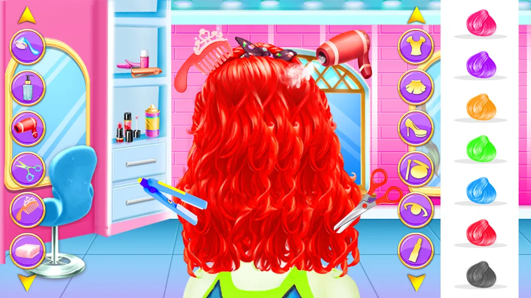 Fashion Braid Hairstyles Salon [МОД: Деньги, Монеты и Меню MOD] Screenshot 1