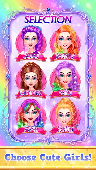 Fashion Braid Hairstyles Salon [МОД: Деньги, Монеты и Меню MOD] Screenshot 2