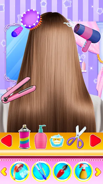 Fashion Braid Hairstyles Salon [МОД: Деньги, Монеты и Меню MOD] Screenshot 5
