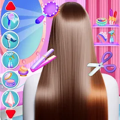 Скачать Fashion Braid Hairstyles Salon [МОД: Деньги, Монеты и Меню MOD] | Взлом Fashion Braid Hairstyles Salon на Андроид