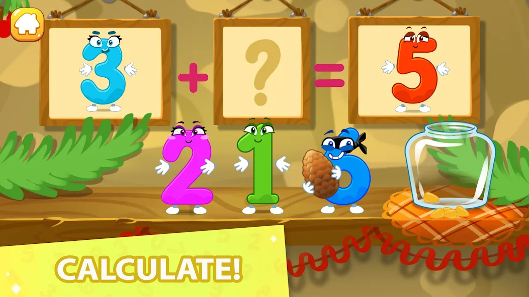 Numbers for kid Learn to count [МОД: Все открыто, Дополнительные деньги и Меню MOD] Screenshot 5