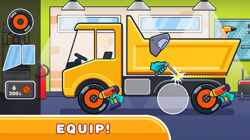 Car & Games for kids building [МОД: Много монет, Открытые уровни и Мега MOD] Screenshot 1