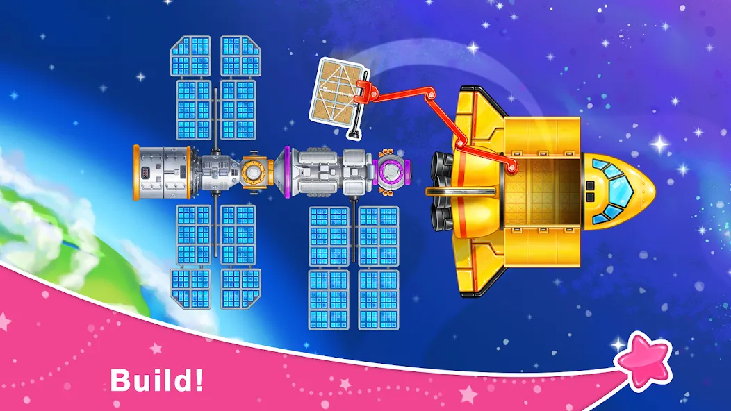 Rocket 4 space games Spaceship [МОД: Деньги, Монеты и Меню MOD] Screenshot 3