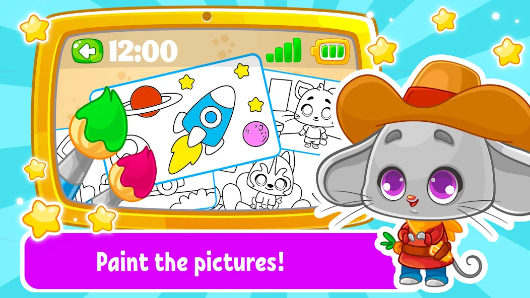 Babyphone & tablet: baby games [МОД: Деньги, Монеты и Меню MOD] Screenshot 3