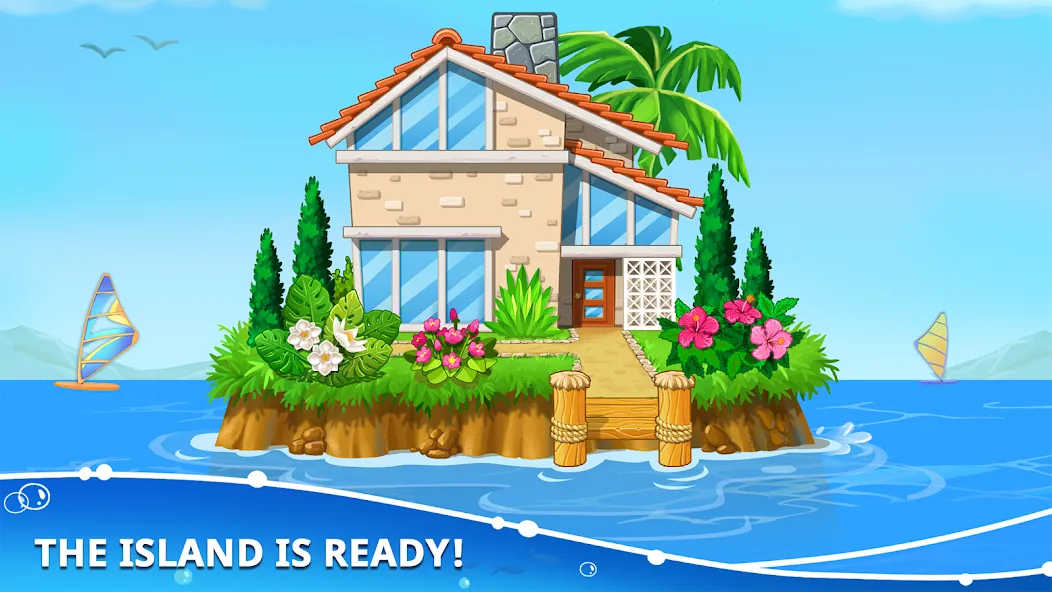 Island building! Build a house [МОД: Бесконечные деньги, Монеты и Мега MOD] Screenshot 5