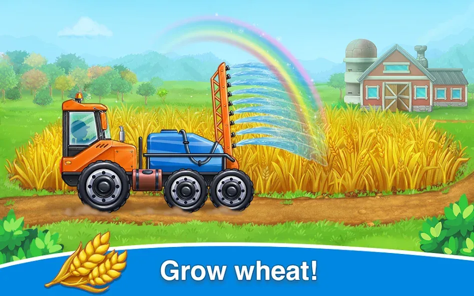 Farm land & Harvest Kids Games [МОД: Много денег, Монет и Все открыто] Screenshot 3