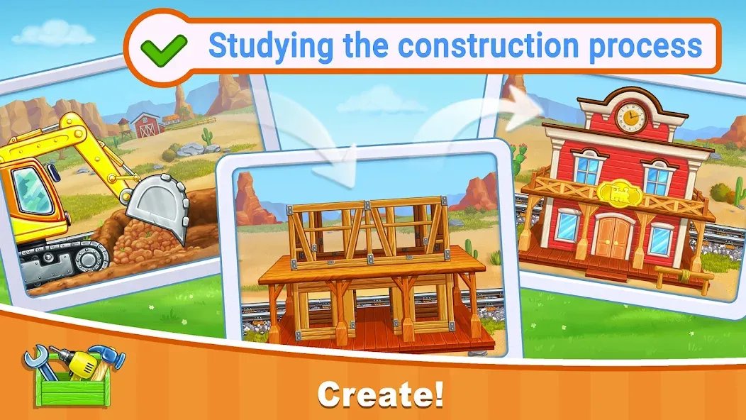 Train Games for Kids: station [МОД: Все открыто, Дополнительные деньги и Меню MOD] Screenshot 4