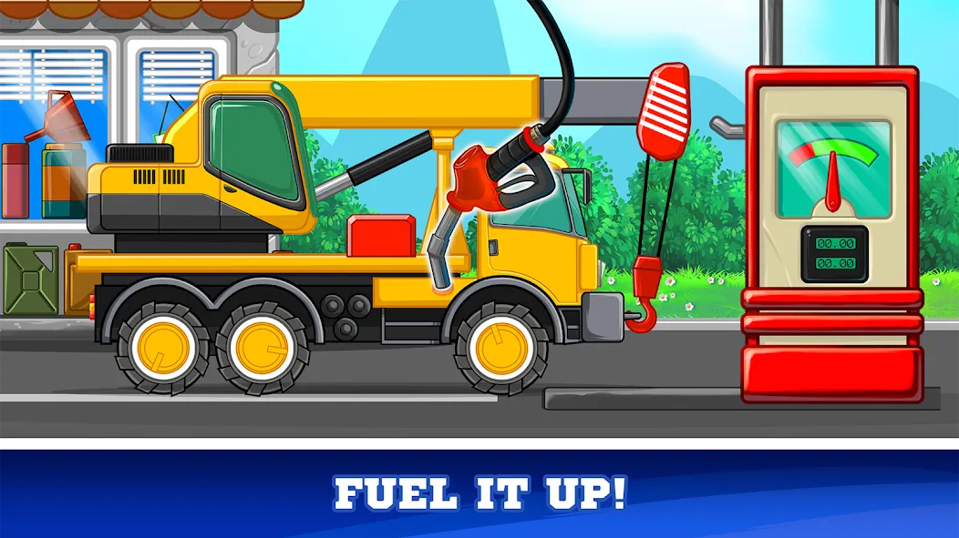 Kids Cars Games build a truck [МОД: Меню, Бесконечные монеты и Открытые уровни] Screenshot 4