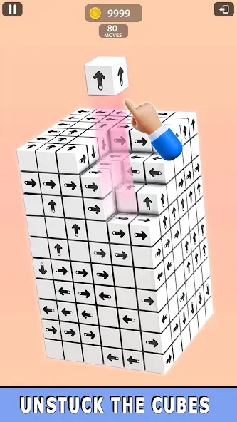 Tap Away: Puzzle Games (Тап Эвей 3Д) [МОД: Много денег, Монет и Все открыто] Screenshot 2