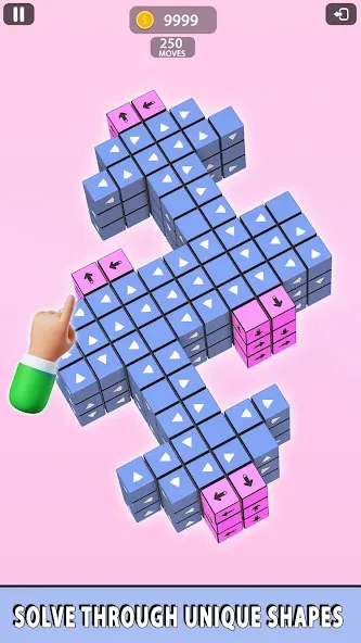 Tap Away: Puzzle Games (Тап Эвей 3Д) [МОД: Много денег, Монет и Все открыто] Screenshot 4