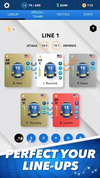 World Hockey Manager 24 (Ворлд Хоккей Менеджер 2023) [МОД: Бесконечные деньги, Монеты и Мега MOD] Screenshot 1