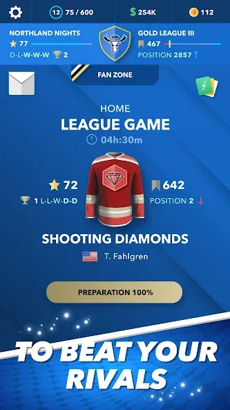 World Hockey Manager 24 (Ворлд Хоккей Менеджер 2023) [МОД: Бесконечные деньги, Монеты и Мега MOD] Screenshot 2