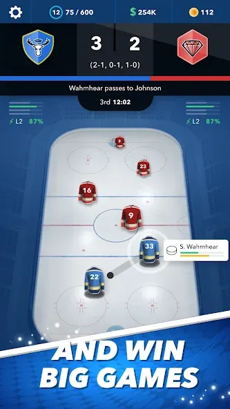World Hockey Manager 24 (Ворлд Хоккей Менеджер 2023) [МОД: Бесконечные деньги, Монеты и Мега MOD] Screenshot 3
