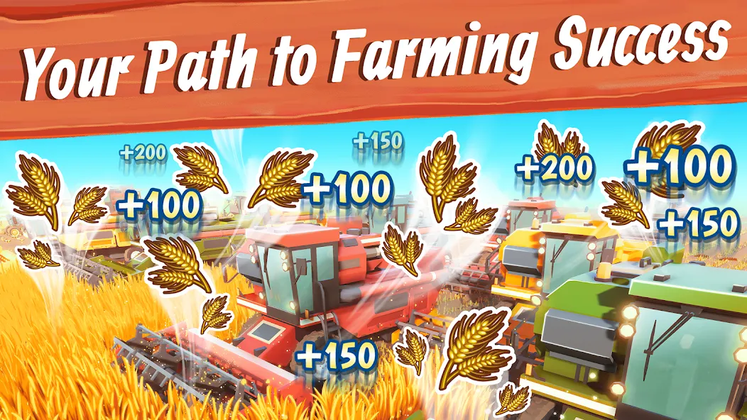 Big Farm: Mobile Harvest (Биг Фарм) [МОД: Много денег, Монет и Все открыто] Screenshot 1