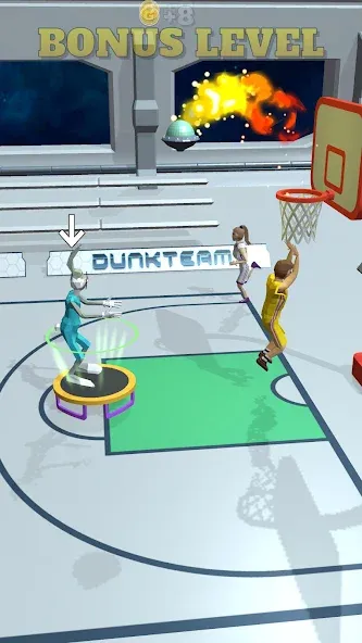 Dunk Team (Данк Тим) [МОД: Все открыто, Дополнительные деньги и Меню MOD] Screenshot 3
