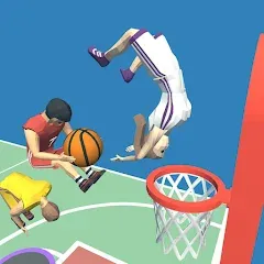 Скачать Dunk Team (Данк Тим) [МОД: Все открыто, Дополнительные деньги и Меню MOD] | Взлом Dunk Team на Андроид