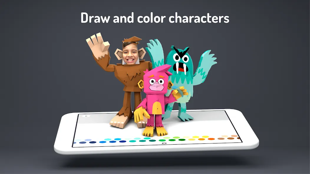 Toontastic 3D (Тунтастик 3D) [МОД: Деньги, Монеты и Меню MOD] Screenshot 4