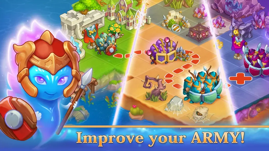 Army Merger: Merge Puzzle Game (Арми Мерджер) [МОД: Бесконечные деньги, Монеты и Мега MOD] Screenshot 1