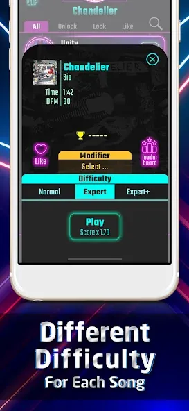 Beat Swiper (Бит Свайпер) [МОД: Все открыто, Дополнительные деньги и Меню MOD] Screenshot 4