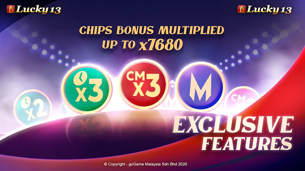 Lucky 13: 13 Poker Puzzle (Лаки 13) [МОД: Много денег, Монет и Все открыто] Screenshot 3