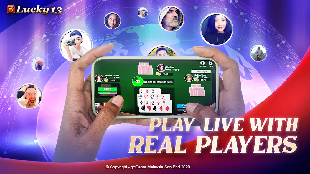Lucky 13: 13 Poker Puzzle (Лаки 13) [МОД: Много денег, Монет и Все открыто] Screenshot 5
