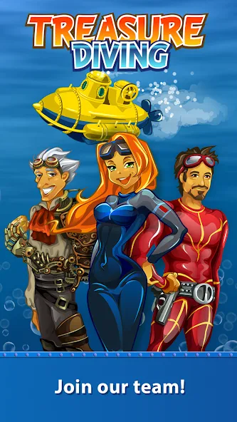 Treasure Diving [МОД: Много денег, Монет и Все открыто] Screenshot 1