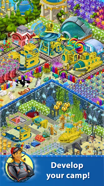 Treasure Diving [МОД: Много денег, Монет и Все открыто] Screenshot 5
