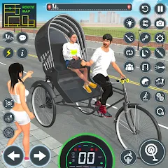 Скачать BMX Cycle Games 3D Cycle Race (игры на велосипеде 3D гонка) [МОД: Бесконечные деньги, Монеты и Мега MOD] | Взлом BMX Cycle Games 3D Cycle Race на Андроид