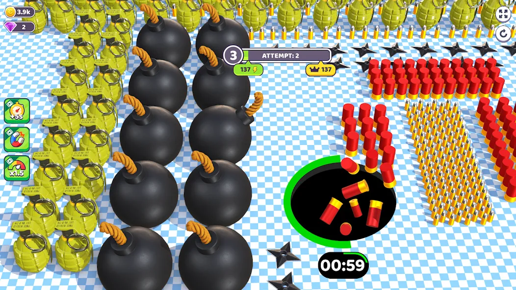 Black Hole Attack Games [МОД: Деньги, Монеты и Меню MOD] Screenshot 1