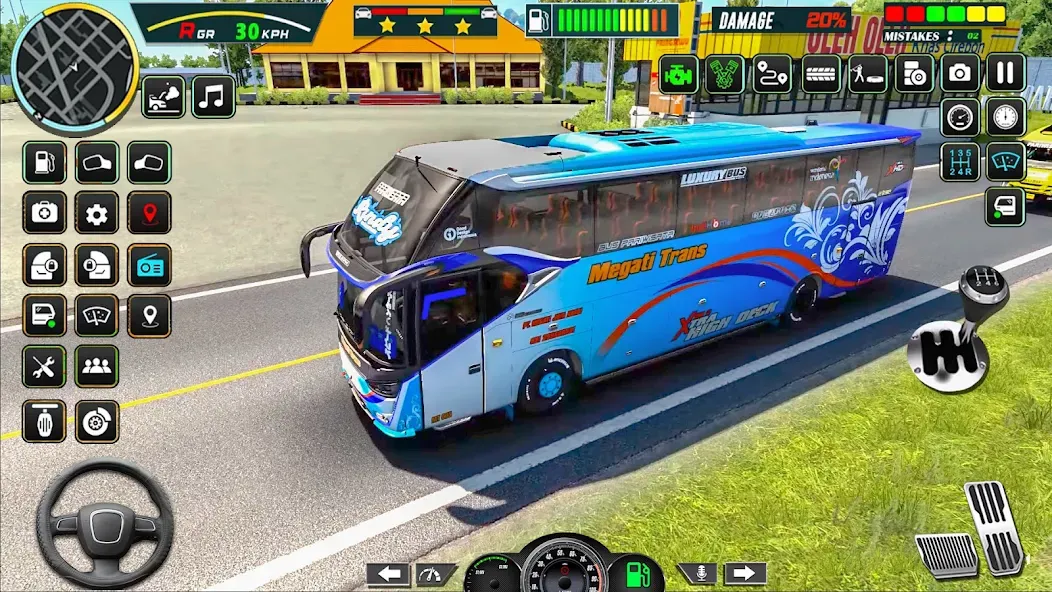 Public Coach Bus Driving Game (Паблик Коуч Бас Драйвинг Гейм) [МОД: Деньги, Монеты и Меню MOD] Screenshot 4