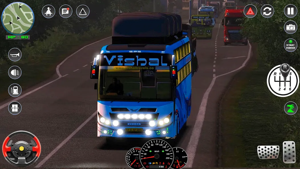 City Bus Driving: Bus Games 3D [МОД: Деньги, Монеты и Меню MOD] Screenshot 5