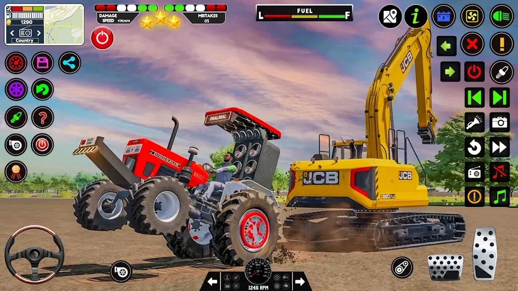Tractor Driving - Tractor Game [МОД: Бесконечные деньги, Монеты и Мега MOD] Screenshot 2