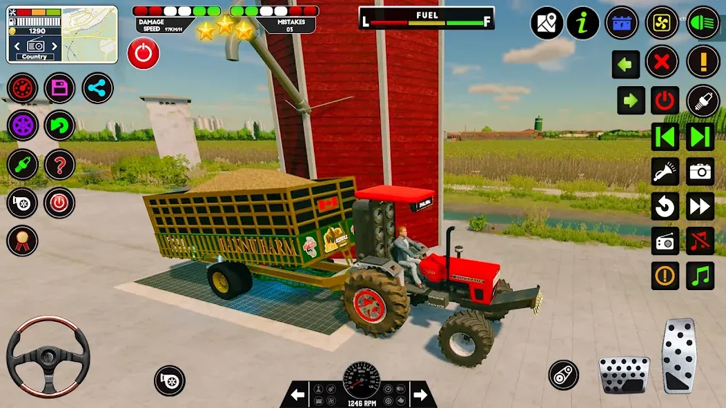 Tractor Driving - Tractor Game [МОД: Бесконечные деньги, Монеты и Мега MOD] Screenshot 4