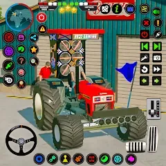 Скачать Tractor Driving - Tractor Game [МОД: Бесконечные деньги, Монеты и Мега MOD] | Взлом Tractor Driving - Tractor Game на Андроид