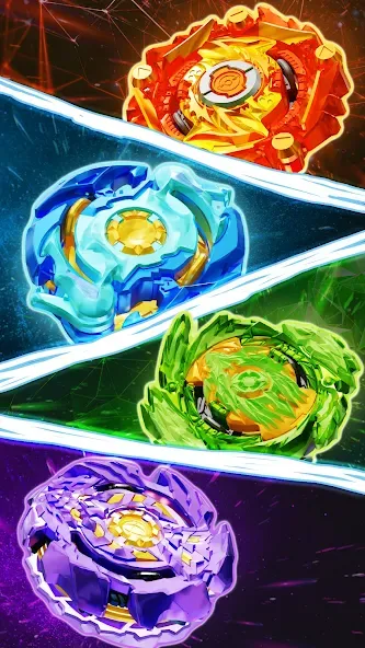 Spinner Battle: Merge Master [МОД: Бесконечные деньги, Монеты и Мега MOD] Screenshot 2