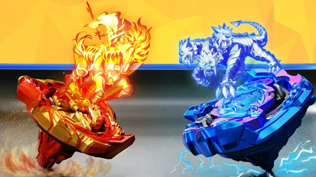 Spinner Battle: Merge Master [МОД: Бесконечные деньги, Монеты и Мега MOD] Screenshot 4