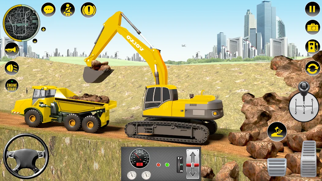 Builder City Construction Game (ткман Городское Строительство) [МОД: Бесконечные деньги, Монеты и Мега MOD] Screenshot 3