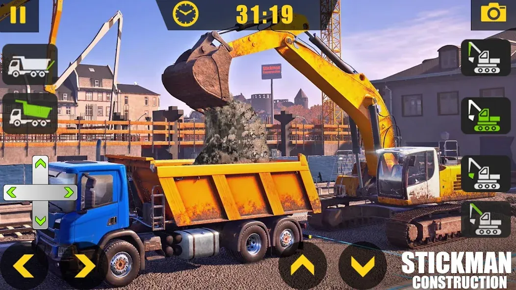 Builder City Construction Game (ткман Городское Строительство) [МОД: Бесконечные деньги, Монеты и Мега MOD] Screenshot 5