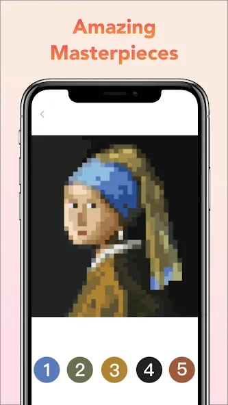 Pixel Art Book-Color By Number (Пиксельное искусство) [МОД: Меню, Бесконечные монеты и Открытые уровни] Screenshot 3