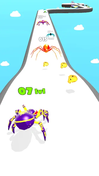 Insect Run - Spider Evolution (Инсект Эволюшн Ран) [МОД: Много денег, Монет и Все открыто] Screenshot 4