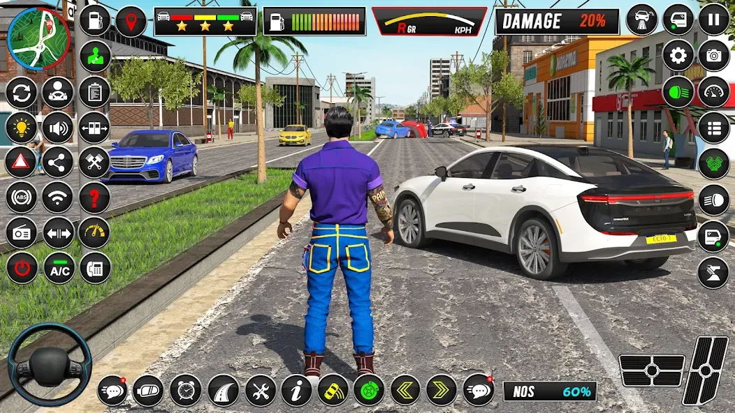 Driving School - Car Games 3D [МОД: Много денег, Монет и Все открыто] Screenshot 1