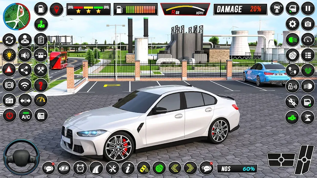 Driving School - Car Games 3D [МОД: Много денег, Монет и Все открыто] Screenshot 3