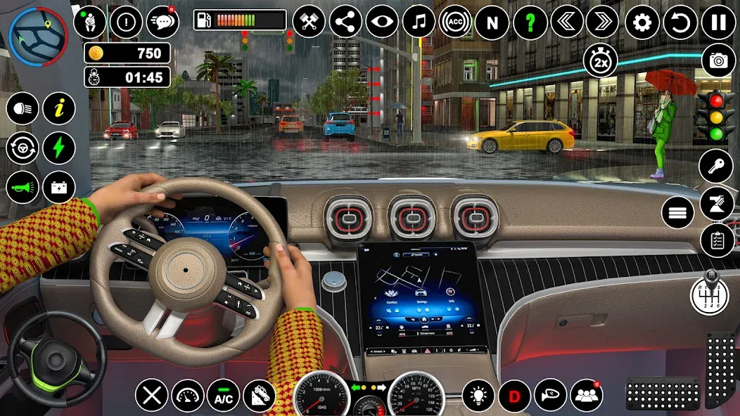 Russian Taxi Driving Simulator [МОД: Деньги, Монеты и Меню MOD] Screenshot 1