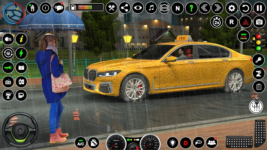 Russian Taxi Driving Simulator [МОД: Деньги, Монеты и Меню MOD] Screenshot 3