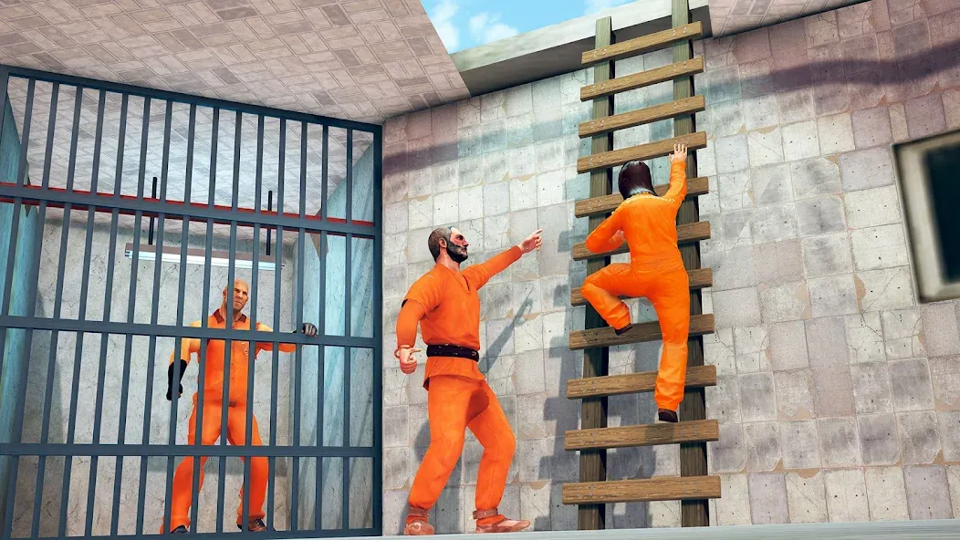 Prison Escape- Jail Break Game (Побег из тюрьмы 3D) [МОД: Все открыто, Дополнительные деньги и Меню MOD] Screenshot 5