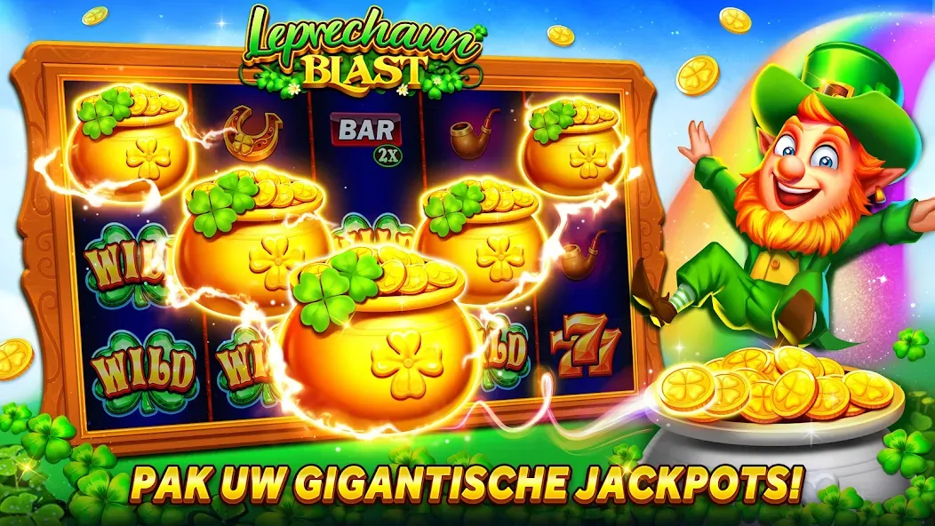 Jackpot World™ - Slots Casino (Джекпот Ворлд) [МОД: Много монет, Открытые уровни и Мега MOD] Screenshot 1