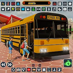 Скачать School Bus 3d : City Bus Games (Школьный автобус симулятор игры на автобусе) [МОД: Меню, Бесконечные монеты и Открытые уровни] | Взлом School Bus 3d : City Bus Games на Андроид