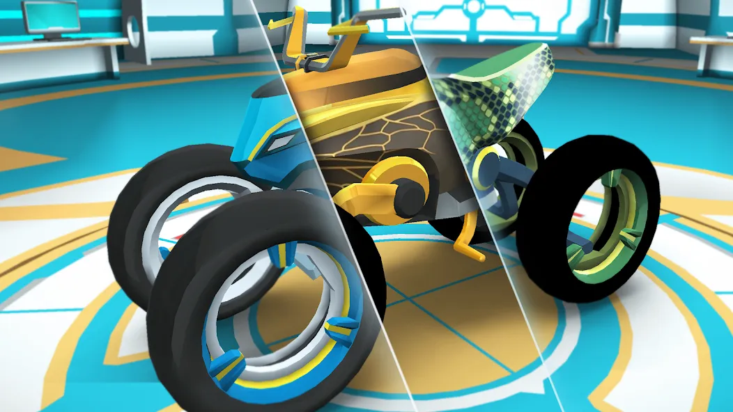 Gravity Rider: Space Bike Race (Гравити Райдер) [МОД: Меню, Бесконечные монеты и Открытые уровни] Screenshot 1